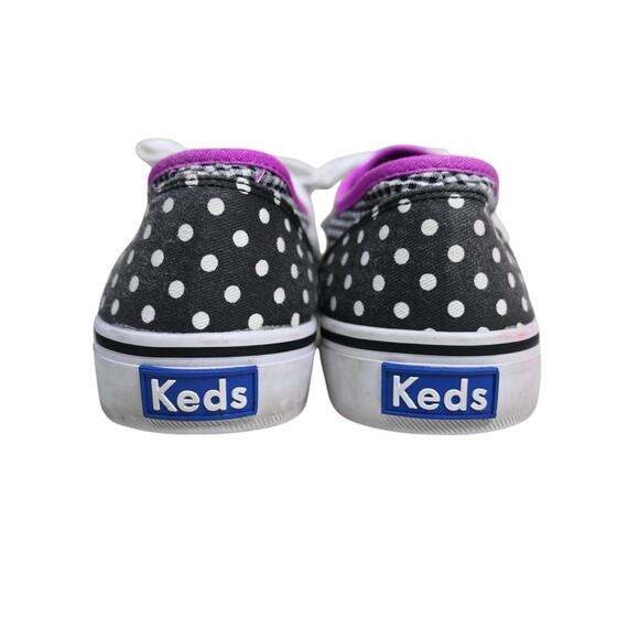 Keds Women's 8 Double Dutch Gingham Dot Sneaker - Picture 5 of 9